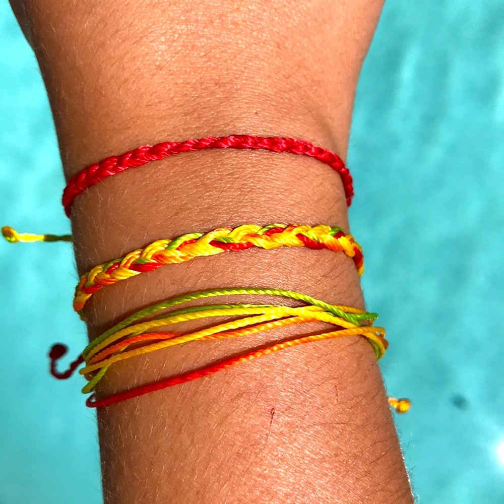 🍇🌿Handmade Adjustable Bracelet Set🌿🍇 - Picture 6 of 6
